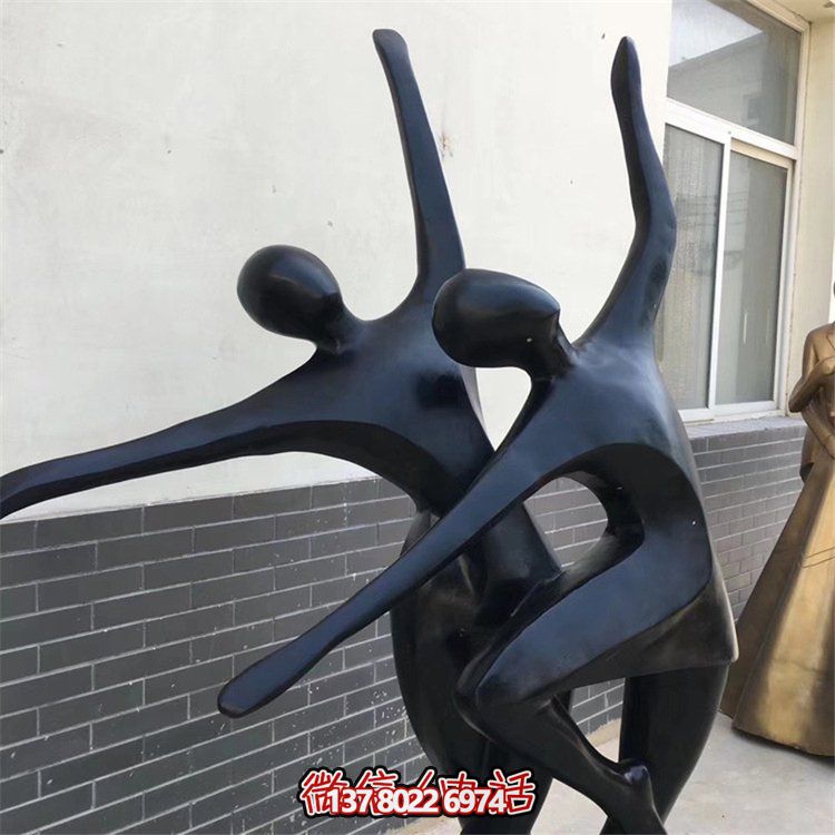 玻璃鋼抽象擺件，給公園帶來精彩的戶外景觀
