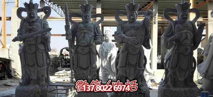 古樸雅致的大理石雕塑，見(jiàn)證古老神佛四大天王的傳承