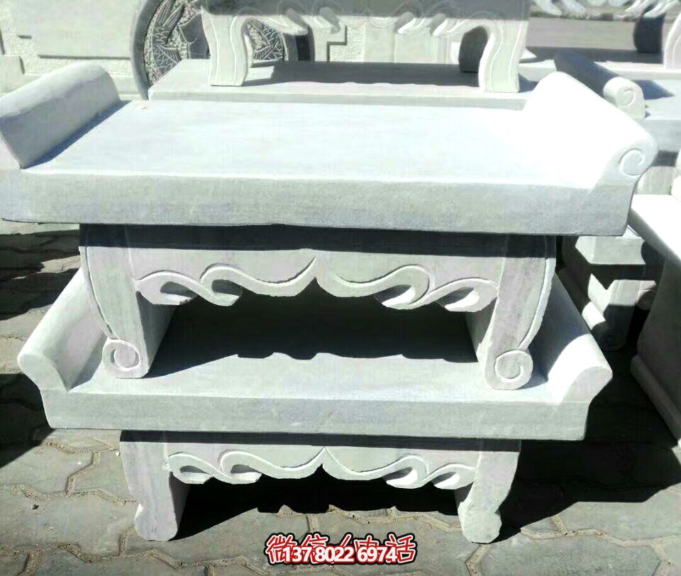 漢白玉佛像供桌，裝點(diǎn)景區(qū)寺院