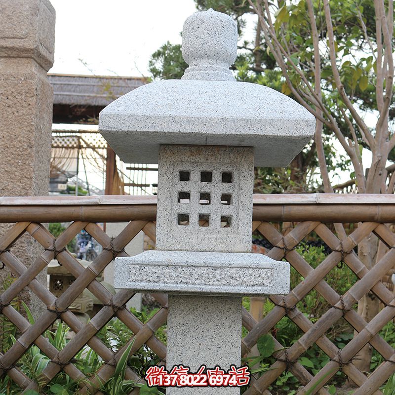 太陽能仿古青石石頭燈，為中式別墅、酒店戶外裝飾