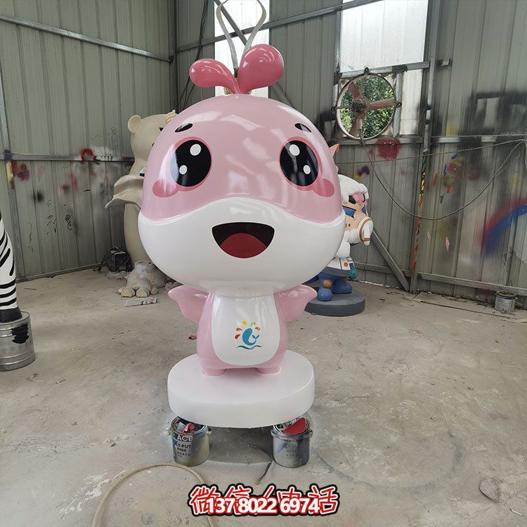 海洋公園彩繪動物雕塑——玻璃鋼創(chuàng)意卡通