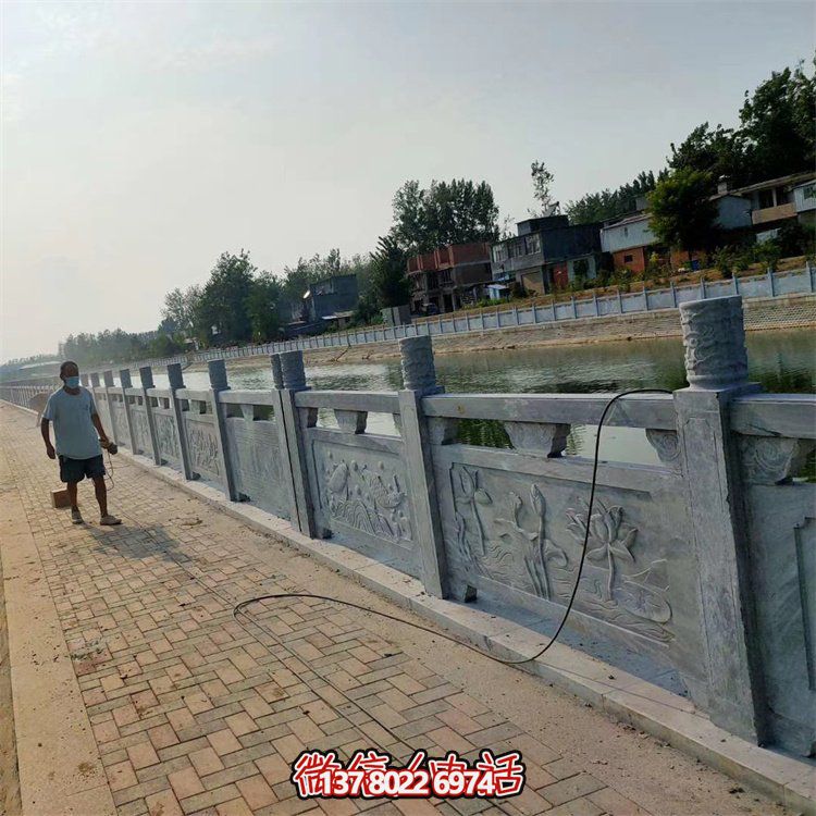 唯美的大理石欄桿雕塑，為園林景觀增添絕美風(fēng)采