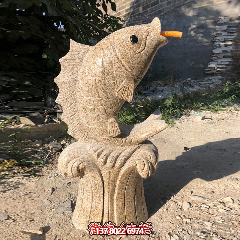 歐式石雕流水噴泉，給您的家園帶來(lái)恢弘的氣派