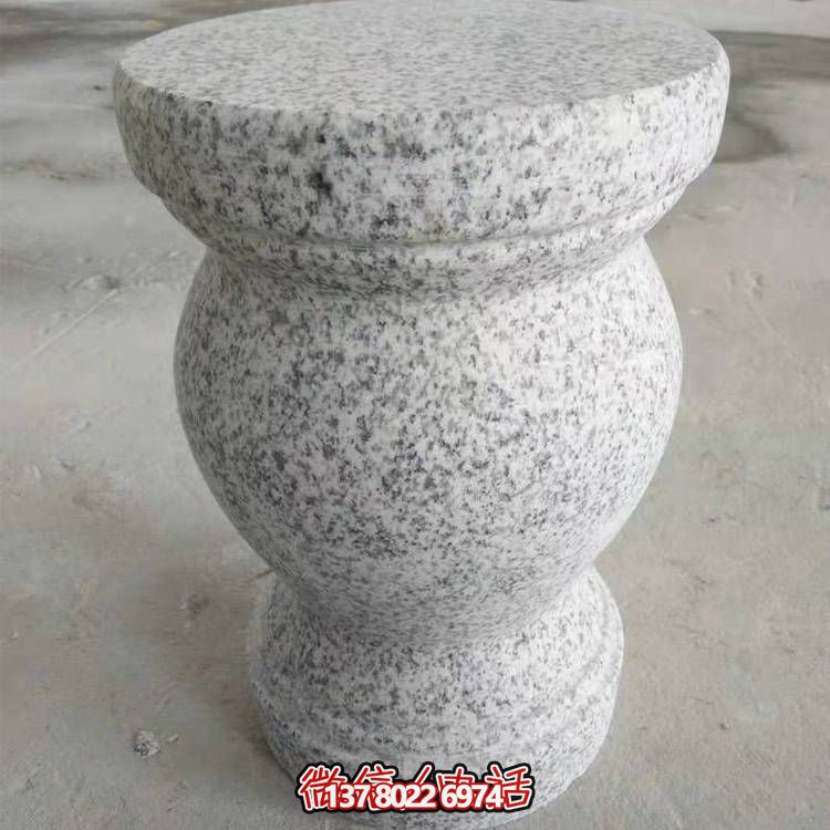 天然花崗巖圓鼓石凳，為您的庭院添彩