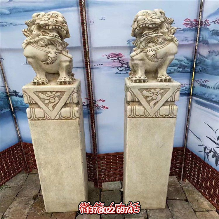 精美石雕擺件，裝點家中庭院