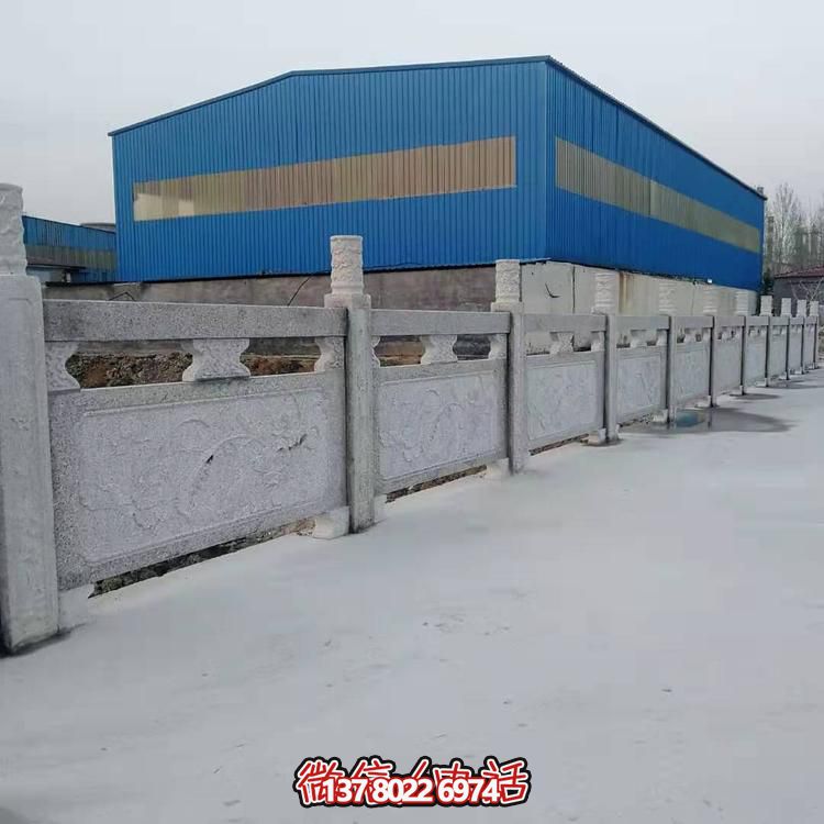 大理石護欄雕塑，為您的戶外河道增添美觀