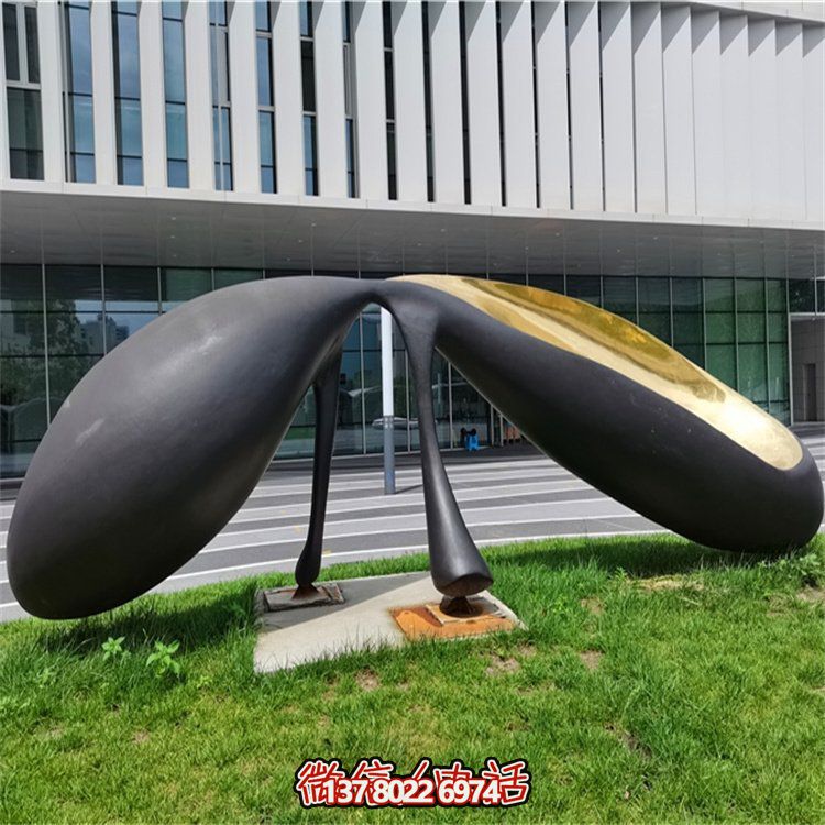 抽象不銹鋼景觀擺件，為你的廣場和公司添上創(chuàng)意色彩