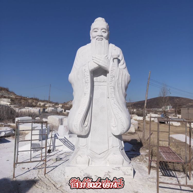 漢白玉雕塑——傳承歷史文化，喚起名人記憶