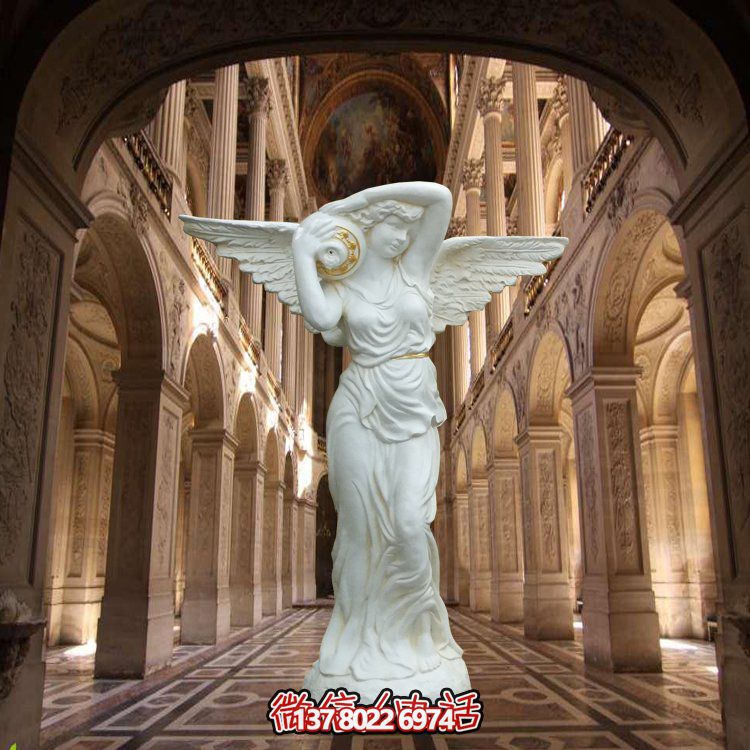 西方風格大理石雕塑，高端戶外園林景觀裝飾