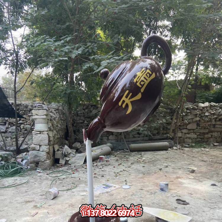 仿銅懸空流水擺件，點亮戶外公園景區(qū)