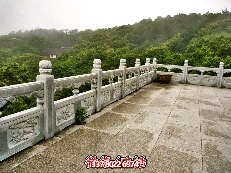 穿越古典，現(xiàn)代與古老相結(jié)合大理宮殿陽(yáng)臺(tái)戶外石欄桿之旅