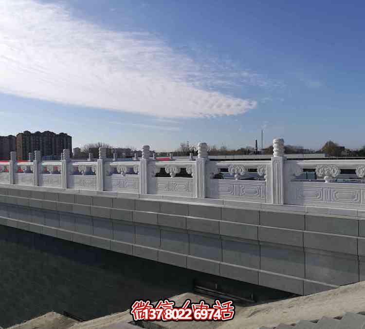 精美石雕橋欄桿，藝術(shù)美學(xué)完美結(jié)合