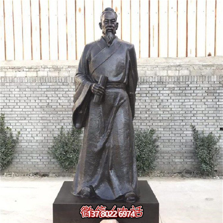 古代人物鑄銅雕塑，讓您感受古代典故的魅力！