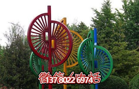 鏤空不銹鋼風(fēng)車(chē)雕塑 鏤空不銹鋼風(fēng)車(chē)雕塑