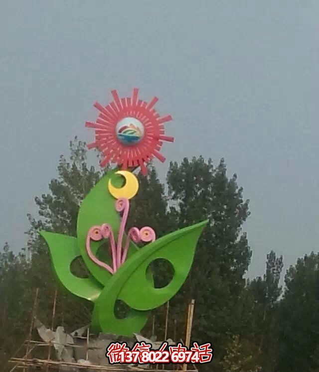 不銹鋼藝術雕塑，為景觀公園添彩