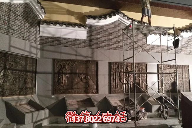 二十四孝系列室內(nèi)裝飾浮雕壁畫