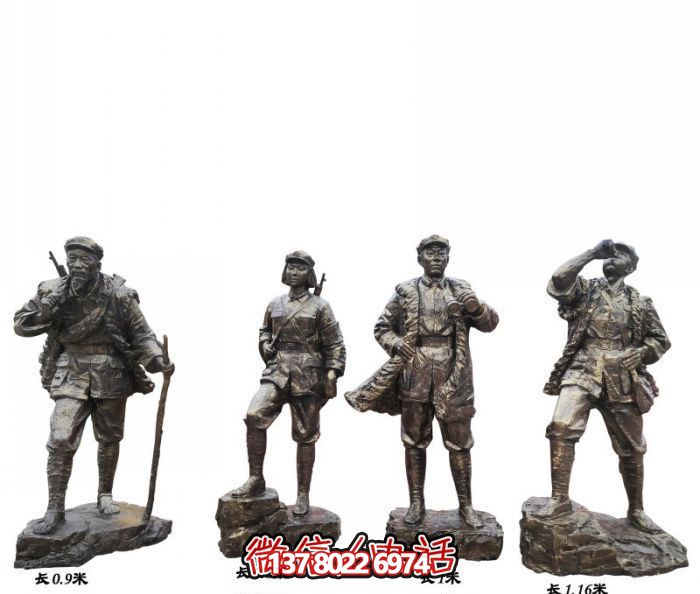 戶(hù)外景區(qū)銅雕抗戰(zhàn)紅軍雕塑 戶(hù)外景區(qū)銅雕抗戰(zhàn)紅軍雕塑