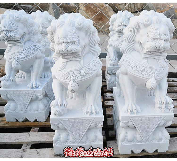 天安門獅子，漢白玉中式傳統(tǒng)北方石獅子