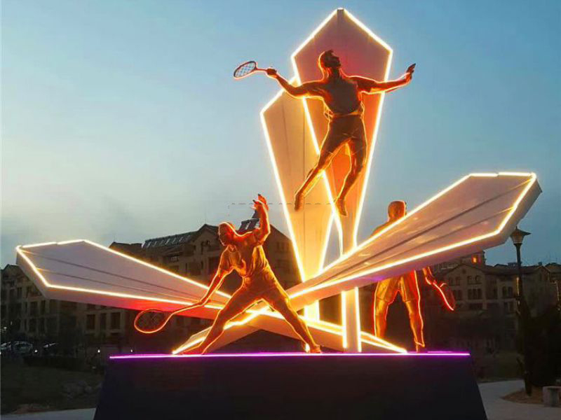 不銹鋼雕塑_體育運(yùn)動主題雕塑 不銹鋼雕塑_體育運(yùn)動主題雕塑