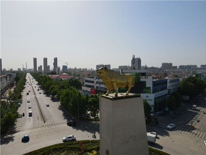 城市轉(zhuǎn)盤鍛銅動物牛 城市轉(zhuǎn)盤鍛銅動物牛